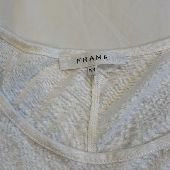 White Frame Denim Tee - Picture 2 of 3